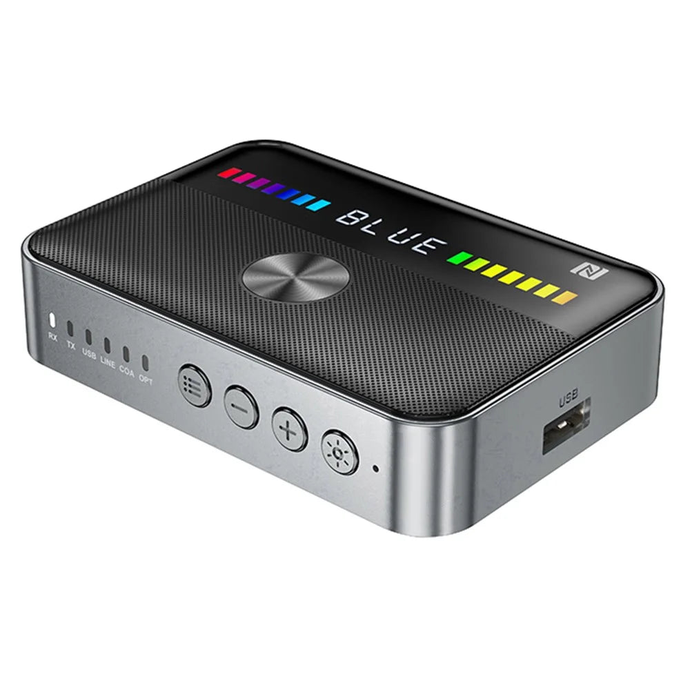 OMS-M13 Bluetooth-compatible 5.3 Transmitter Receiver Coaxial Optical Bluetooth-compatible Adapter - 2