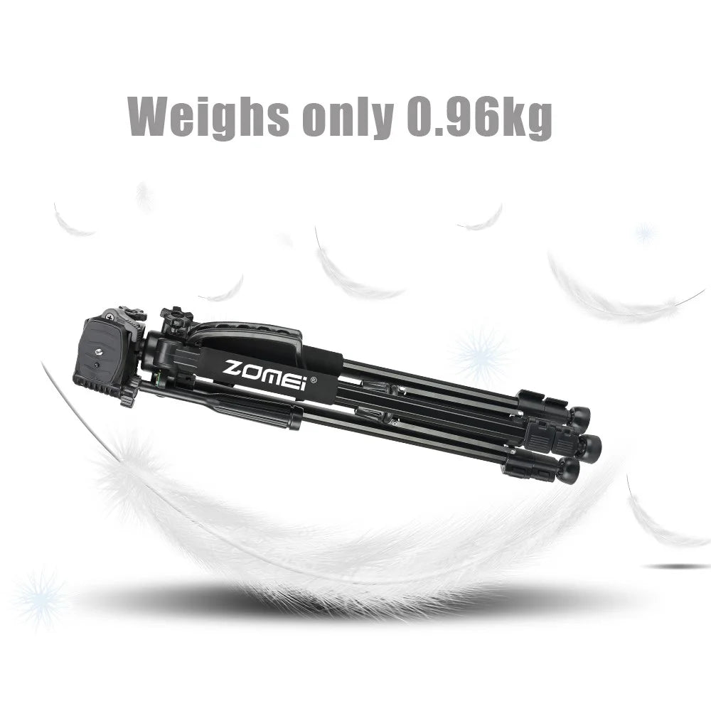 ZOMEI 1200 SLR Camera Phone Floor Stand Telescopic Live Streaming Photography Tripod - 2