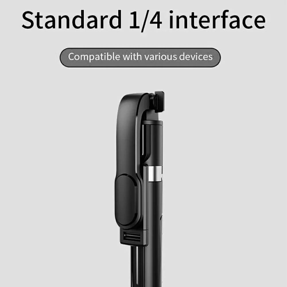 JMARY KT-219 6 Sections Extendable Selfie Stick Tripod Stand with Remote Control - 4
