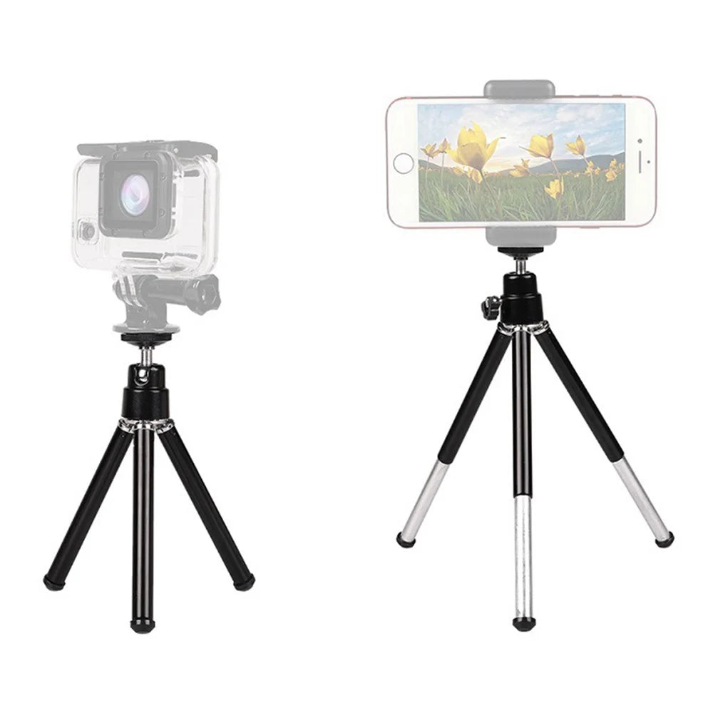 Metal Quick Release Tripod Mount Adjustable Mobile Phone Camera Holder with Screw Adapter (No Phone Clip) - 2