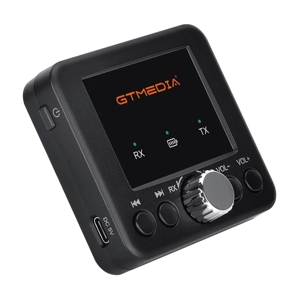GTMEDIA RT05 2 in 1 Bluetooth-compatible 5.0 Receiver Transmitter Audio Adapter for Phone / Tablet / Car / Computer - 2