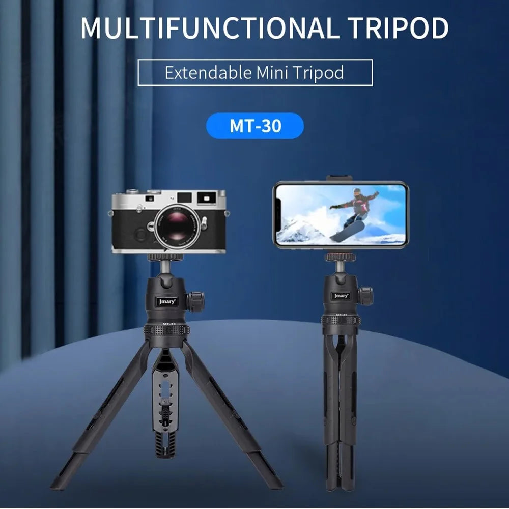 JMARY MT-30 Selfie Stick 5-section Adjustable Tripod for Camera / Phone / Projector - 2
