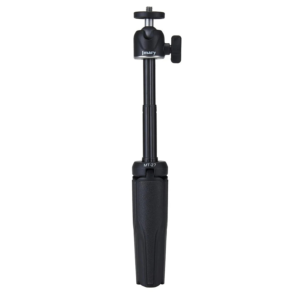 JMARY MT-27 3 Sections Adjustable Portable Live Streaming Desktop Tripod + Phone Holder - 3