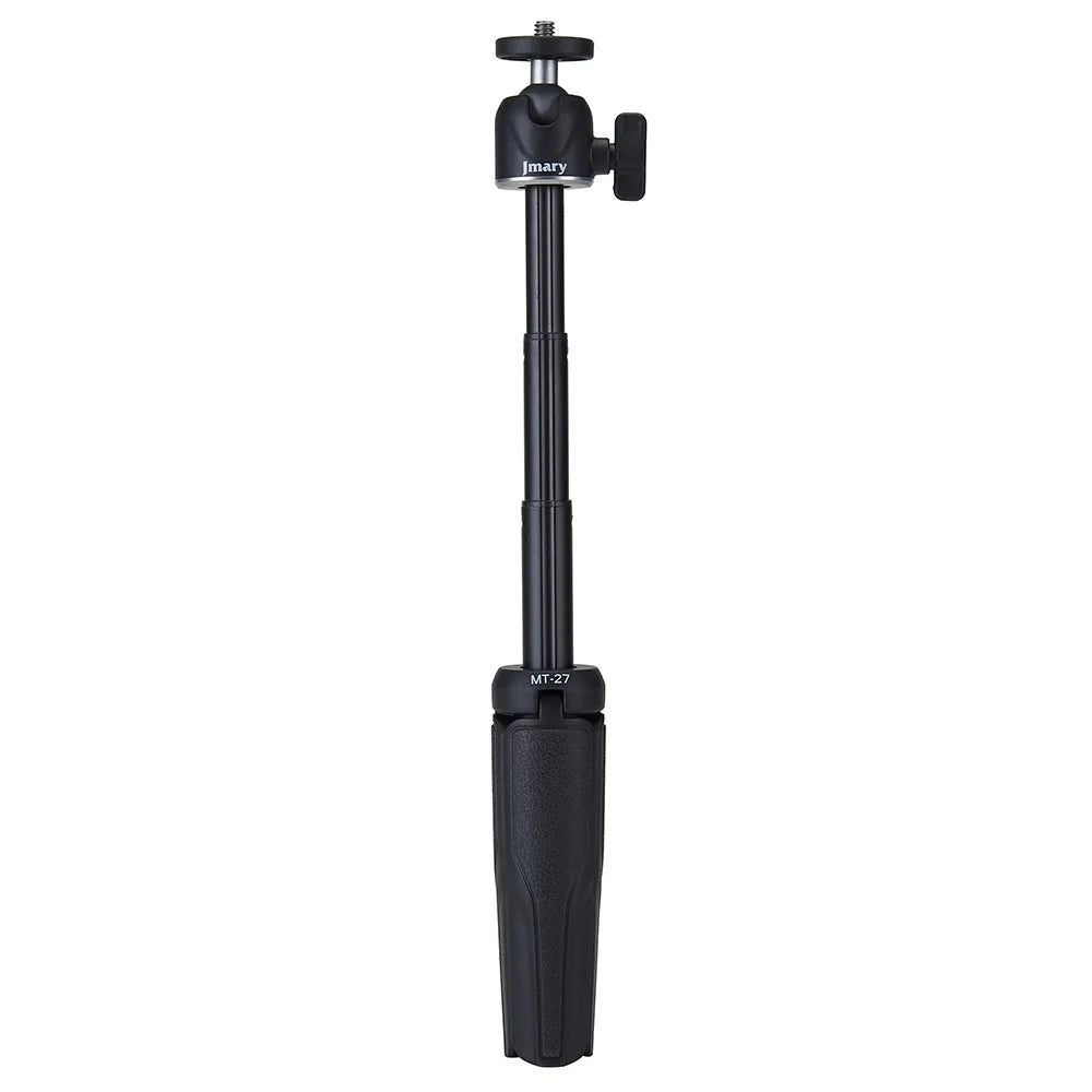 JMARY MT-27 3 Sections Adjustable Portable Live Streaming Desktop Tripod + Phone Holder - 4