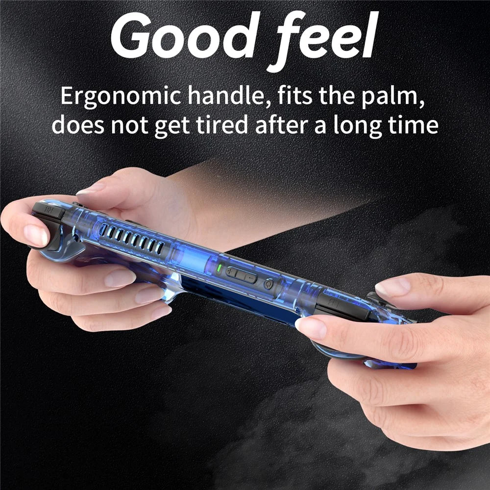 ANBERNIC RG556 8+128G Wireless Gamepad Retro Joystick Game Console with 128G TF Card (English Version) - Blue - 5