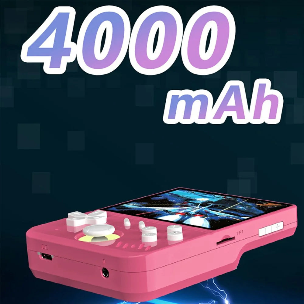 My Mini 64G Portable Retro Gaming Console Open Source 3D Handheld Game Machine - Pink - 2