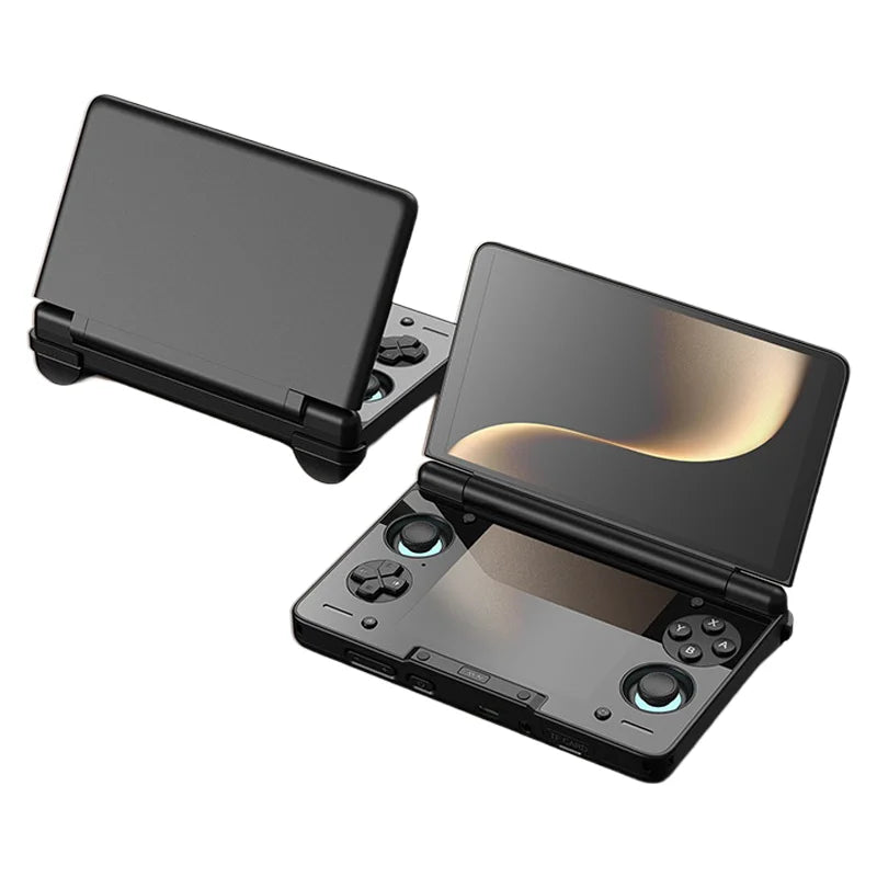 AYN Thor 12GB+256GB Open Source Android 13 Handheld Gaming Console Dual Screen Retro Arcade Gamepad - Black - 1