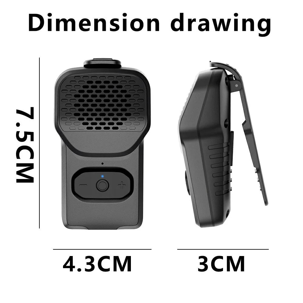 M4 Outdoor Sports Wearable Bluetooth-compatible Speaker Waterproof Portable Mini Subwoofer - 7