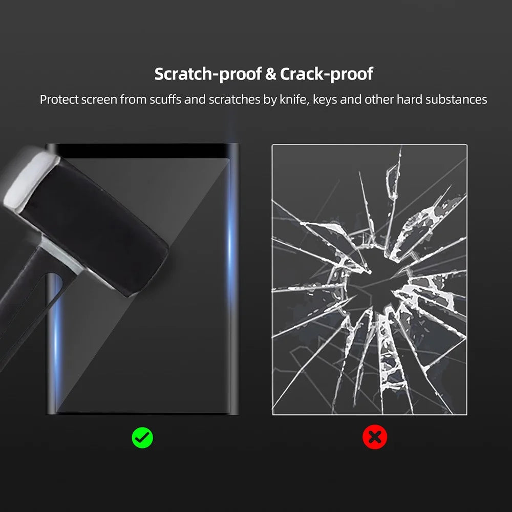 SUNNYLIFE IST-BHM498 1 Set Camera Screen Protector Kit for Insta360 X3, HD Clear Curved Design Full Covering Tempered Glass Screen Film - 6