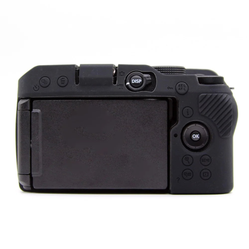 For Nikon Z 30 Camera Silicone Case Anti-Slip Glossy Surface Protective Cover - Black - 2