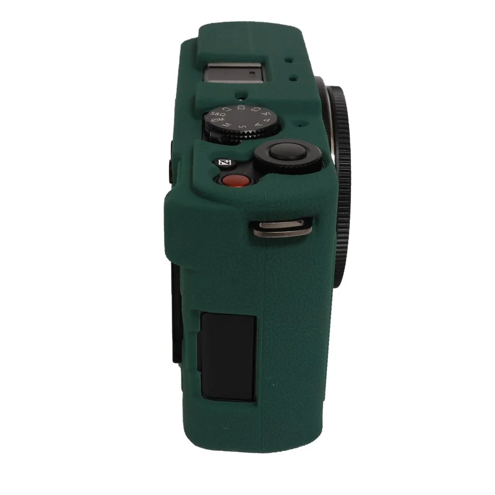 For Panasonic Lumix S9 Camera Case Silicone Protective Cover Anti-Slip Shock-Absorbent - Green - 4