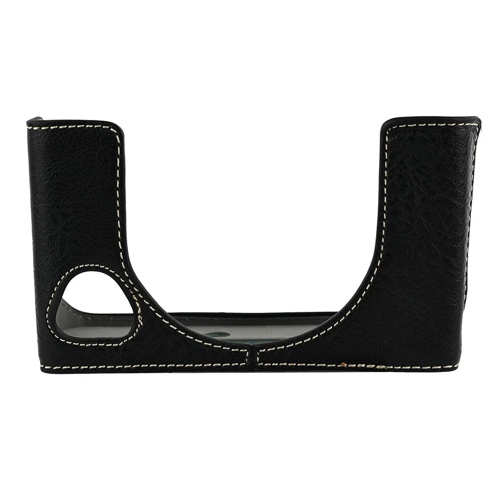 For Leica SOFORT 2 PU Leather Bottom Cover Shockproof Camera Half Case with Battery Access - Black - 2