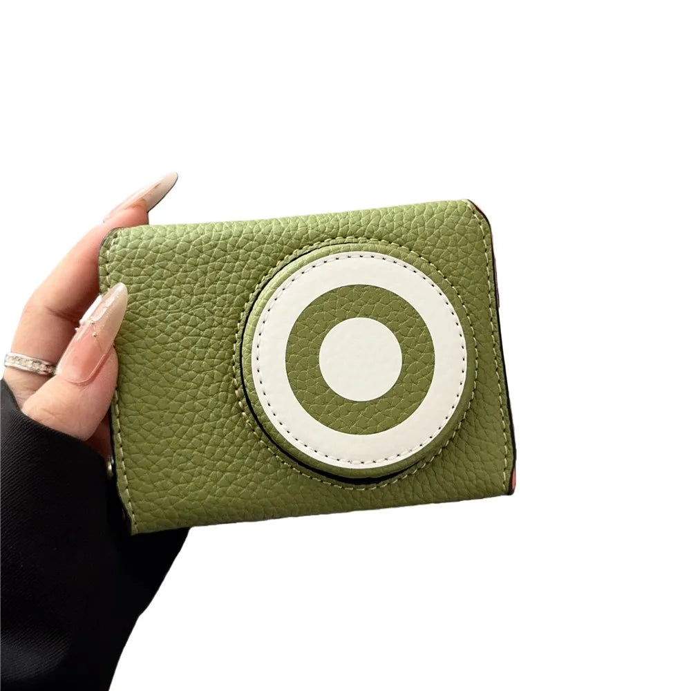 For Ricoh GR IV / GR IIIx / GR III Camera Case Detachable Leather Cover with Flip-Top Lid / Shoulder Strap - Green - 1