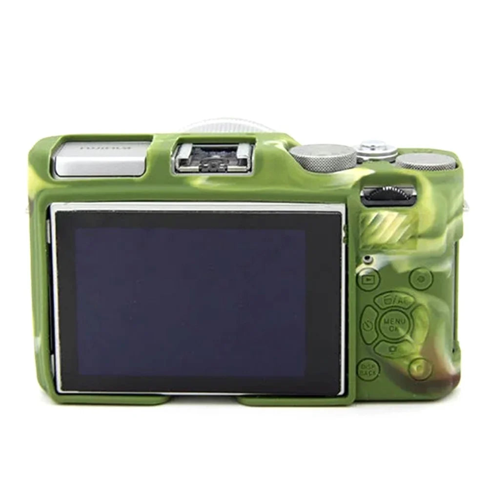 For Fujifilm XA3 / XA10 / XA5 / XA20 Soft Silicone Camera Case Protector Anti-scratch Camera Body Cover - Camouflage - 2
