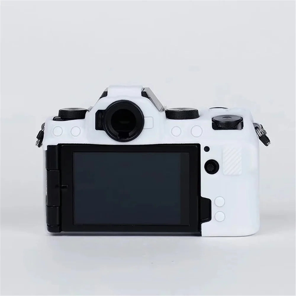 Silicone Skin Case for Fujifilm X-S10 Camera, Anti-drop Digital Camera Body Cover Protector - White - 2