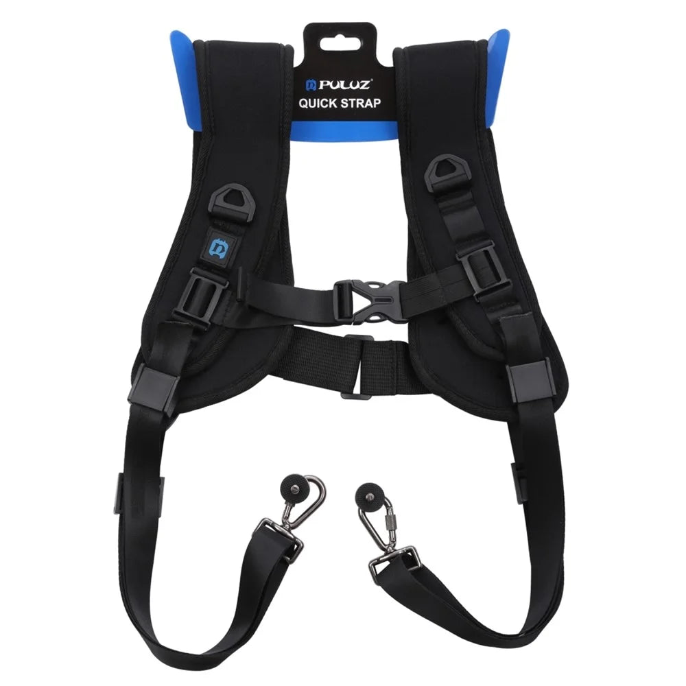 PULUZ PU6002 Double Shoulder Quick Release Camera Strap Camcorder Strap for DSLR SLR Rope - 6