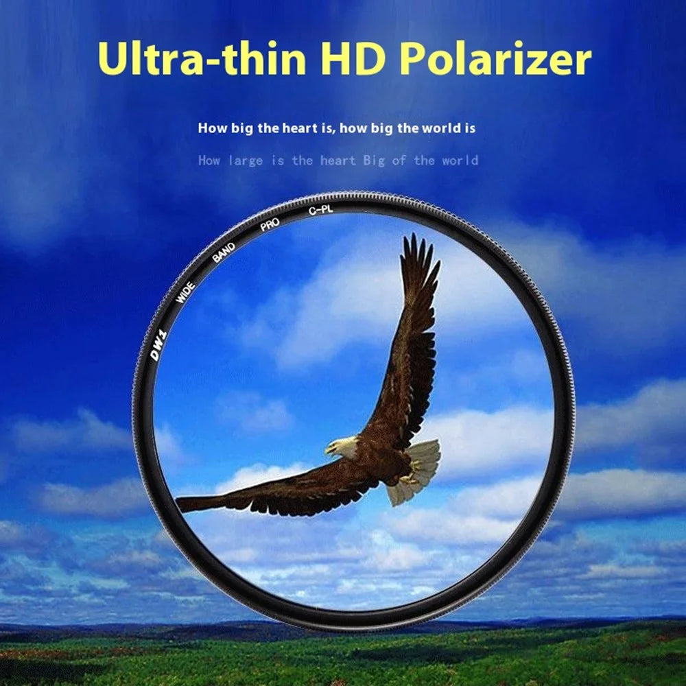 ZOMEI 40.5mm CPL Circular Polarizing Filter Camera Lens Accessory Anti Reflection for DSLR Photography - 2