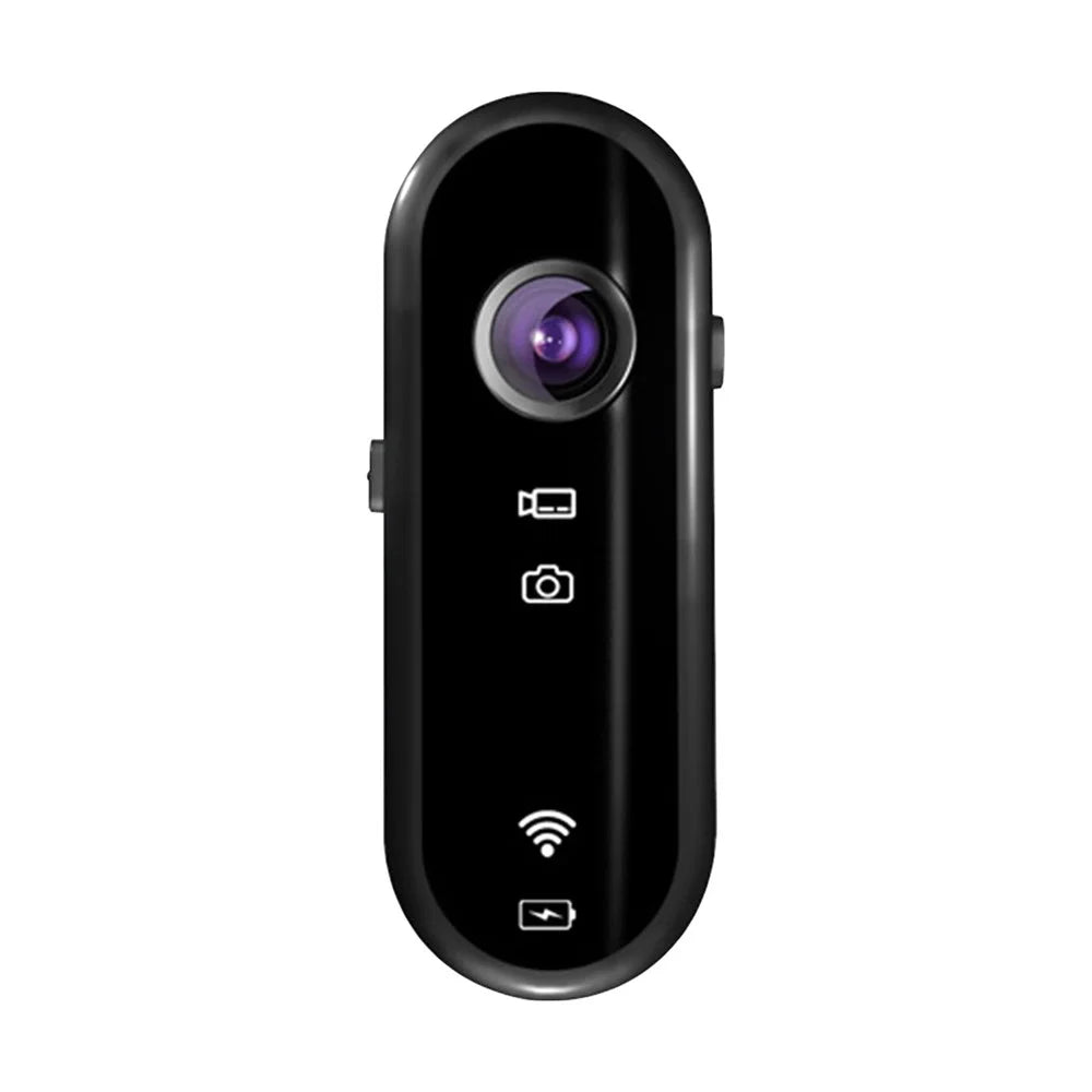C3 Pro Thumb Action Camera 1080P HD Small Body Camera with Car Holder Car Charger for POV Vlogging Recording - 2