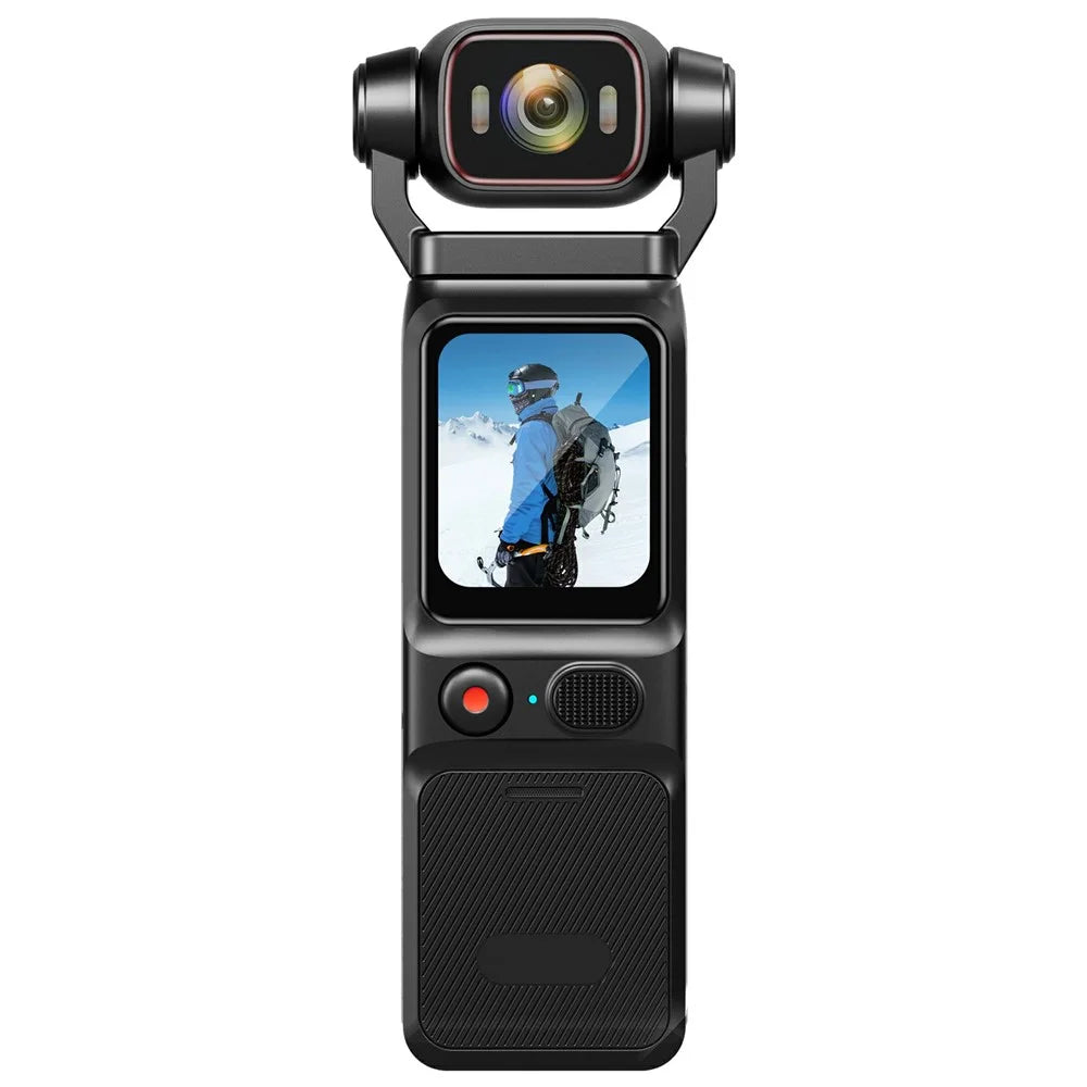 L18 1.69 Inch Touch Screen 4K Wireless Action Camera Gyroscope Stabilization Pocket Camera, with 32GB Card + Card Reader - 1