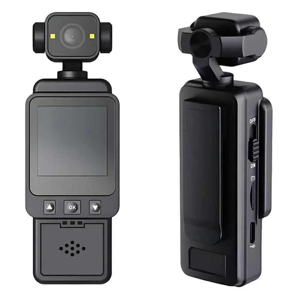 DV01 1080P Pocket Action Camera High Definition Anti Shake WiFi Sports Camera, No TF Card - 2