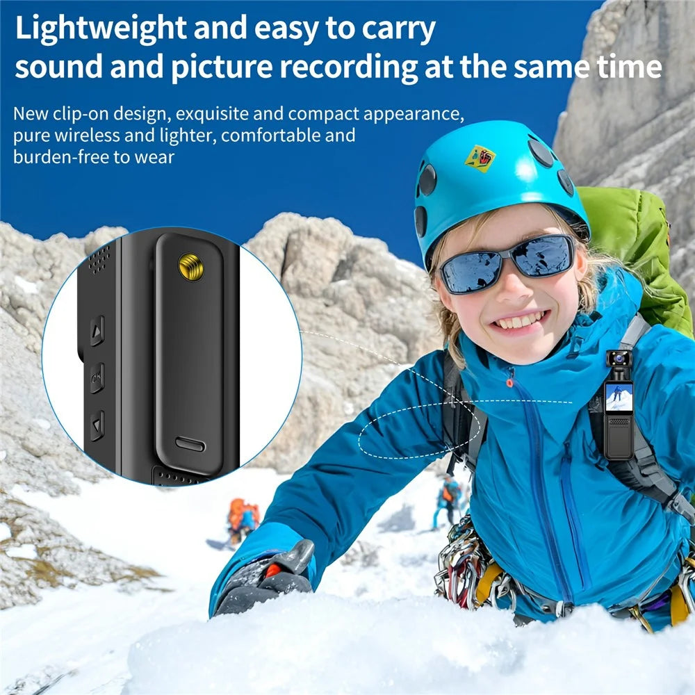 M12 4K Outdoor Sports Camera Night Vision Anti Shake WiFi Pocket Action Cam, with 32GB TF Card - 6