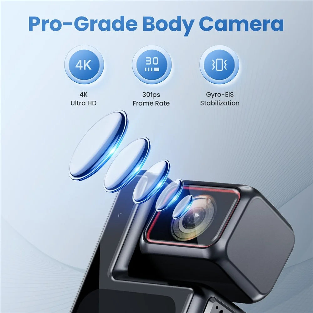 L17 1.69 Inch 4K Wireless Action Camera EIS Anti Shake Touch Screen Sports Camcorder for Vlogging - 2
