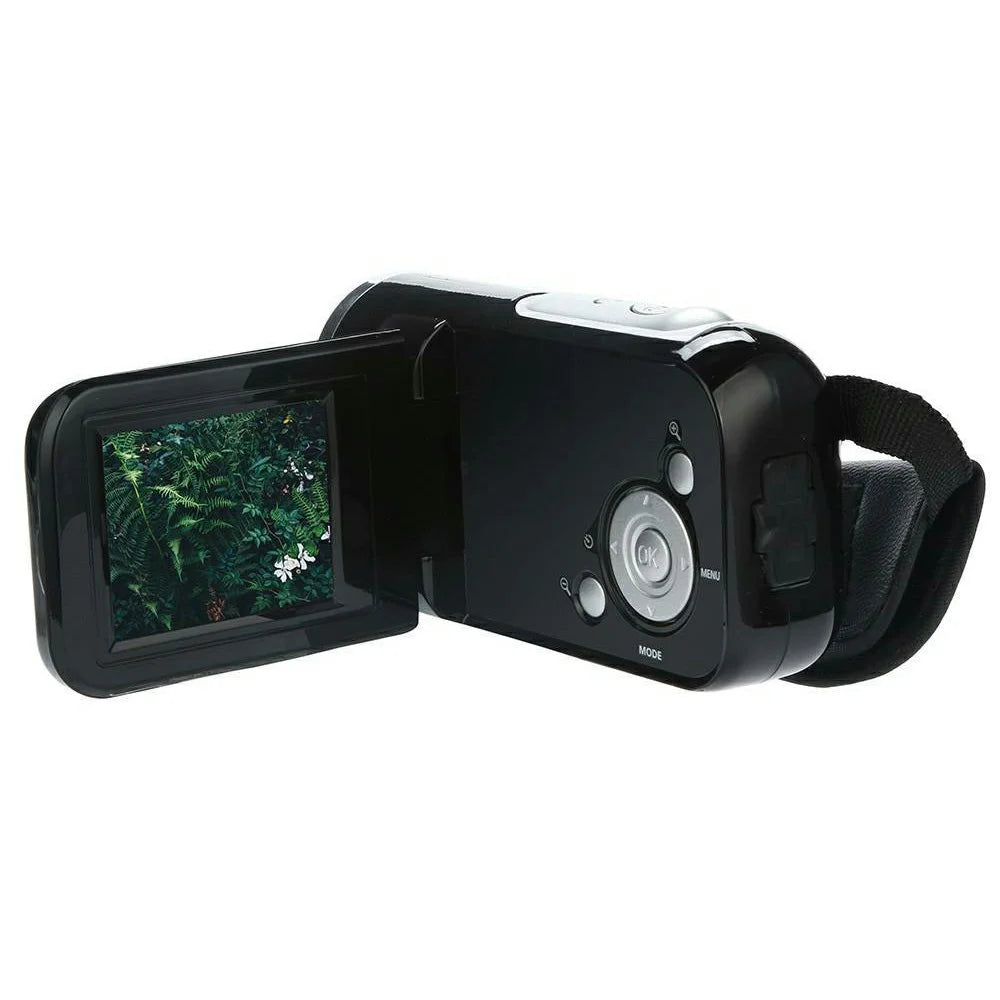 DV20 Handheld Digital Video Camera 2 Inch IPS Screen 16X Digital Zoom 720P Video Recorder, with 32GB Card - 5