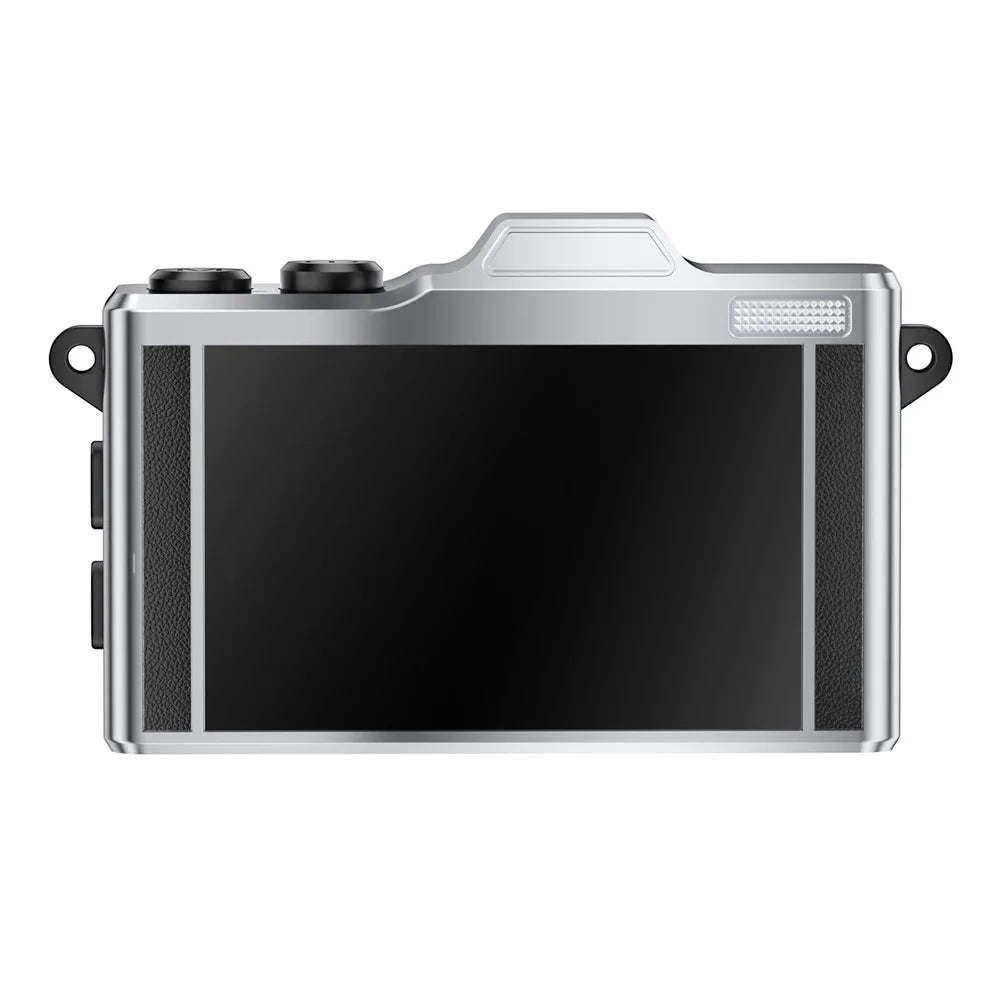 T5 Mini 4K Thumb Camera 1.47 Inch TFT Screen Vintage Digital Camera with LED Flashlight for Photography - Black - 2