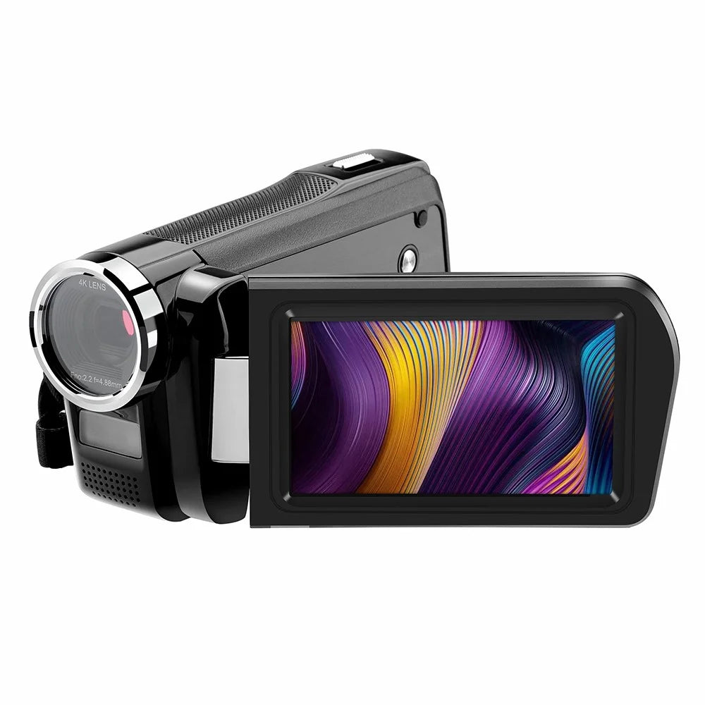 ORDRO AC2 30X Smart Zoom 4K 3.0-inch HD Touch Screen Night Vision Video Camera - EU Plug - 1