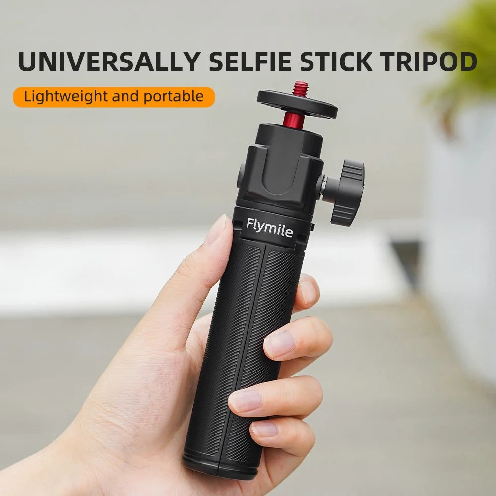 FLYMILE Tripod For DJI Osmo Pocket 3 / Insta360 X4 / GO 3 / GO 3S Extendable Selfie Stick Stand - 2