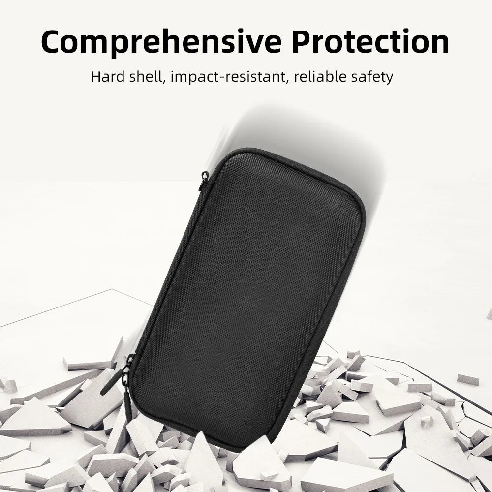 BRDRC For DJI Osmo Pocket 3 Vlogging Camera Storage Bag Hard Shell Waterproof Nylon Carrying Case - 7