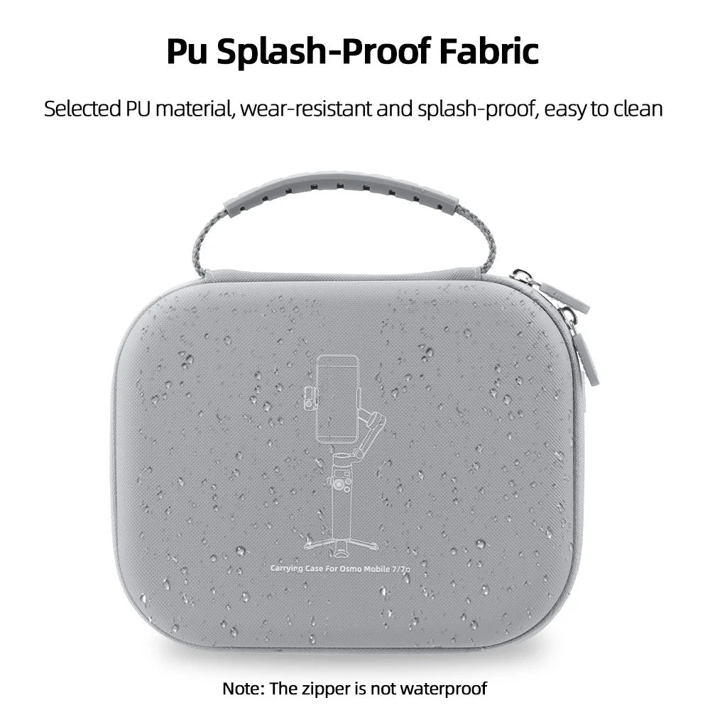 BRDRC For DJI Osmo Mobile 7 / 7 Pro Protective Case Shock Absorbing Storage Bag Gimbal Stabilizer Accessories - 6