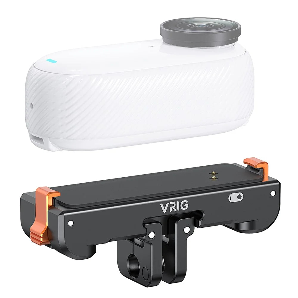 VRIG AC-39 For Insta360 GO 3 / GO 3S Camera Magnetic Mount Quick Release Adapter with Charging Port - 1