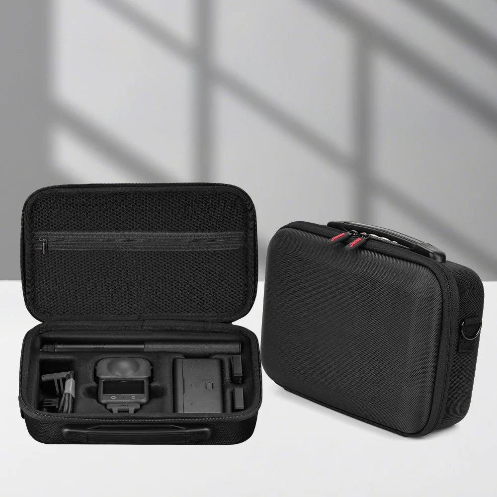 BRDRC For DJI Osmo 360 Storage Bag Shockproof Camera Carrying Case with Mesh Pockets / Strap - 4