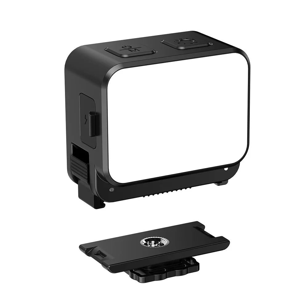 FLYMILE For DJI Osmo Nano / Action 6 Camera Magnetic Fill Lamp 3 Color Temperatures Photography LED Video Light - 1