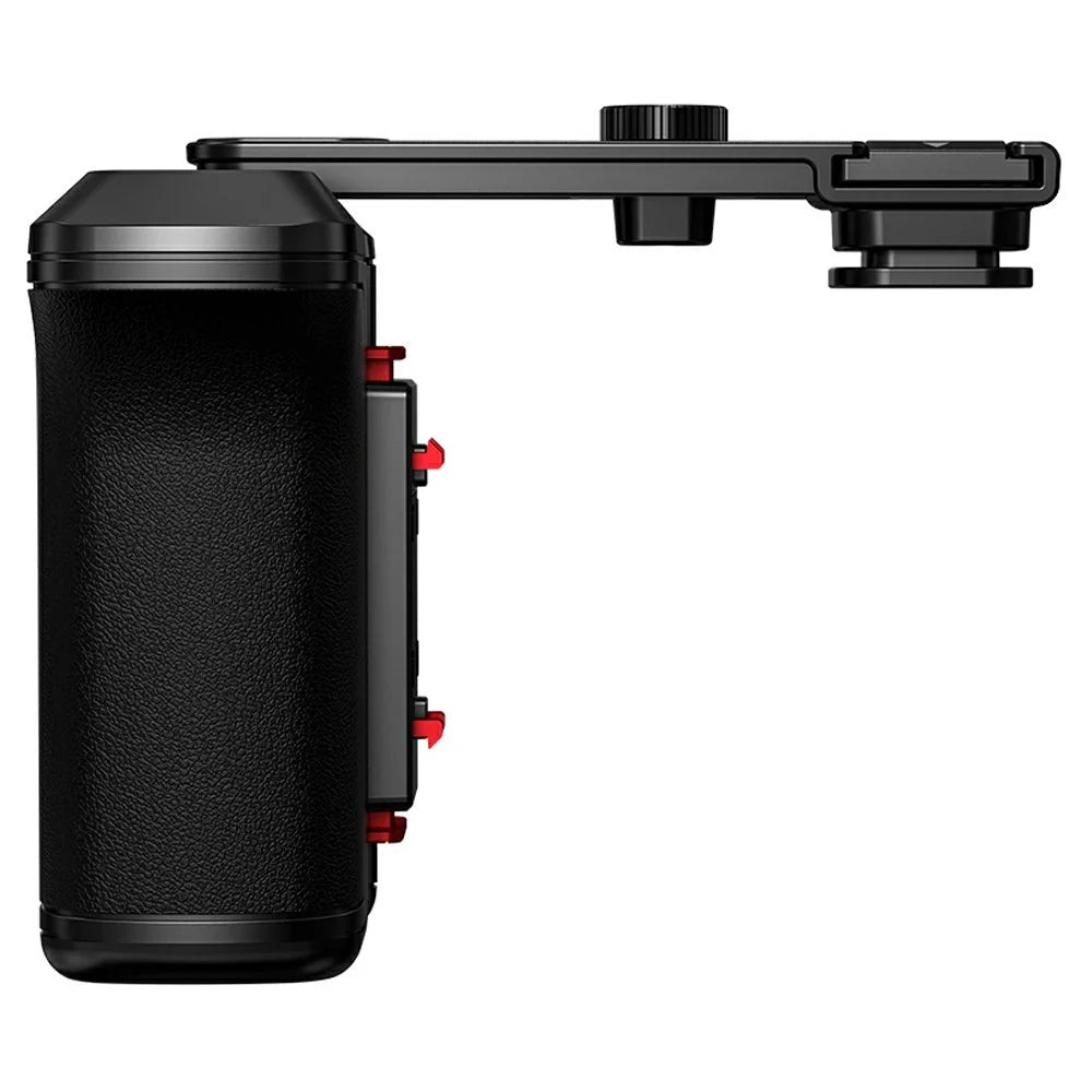 FLYMILE For Insta360 Ace Pro  /  Pro 2 Photography Handle Set Camera Grip Holder Plastic Cage Kit with Adjustable Shutter - 5