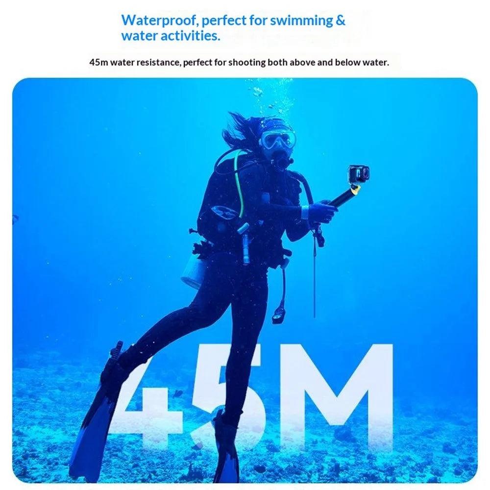 TELESIN For Insta360 Ace Pro 2 Waterproof Case 45m Underwater Diving Shell Protective Cover - 3