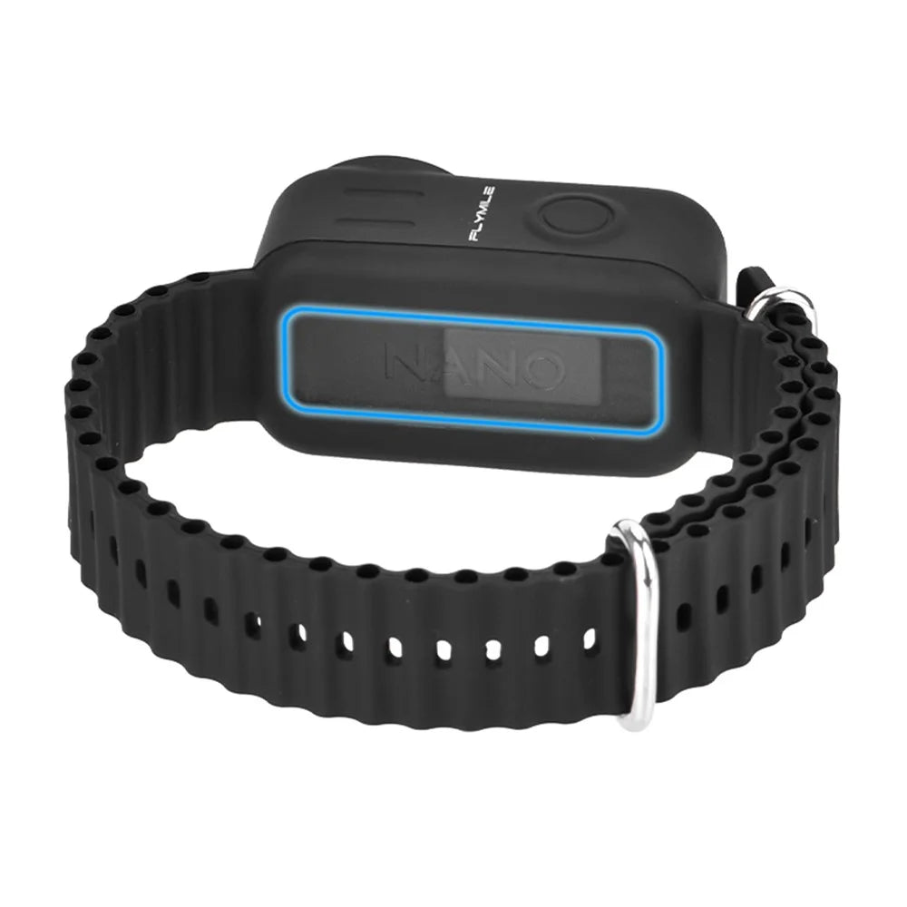 FLYMILE For DJI Osmo Nano Expansion Strap Adjustable Silicone Wristband - Black - 3
