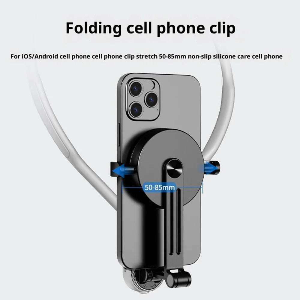 FUNSNAP SCS-NHO05 Magnetic POV Mount for Mobile Phone / Action Camera Anti-shake Neck Strap Wearable Phone Holder - 5