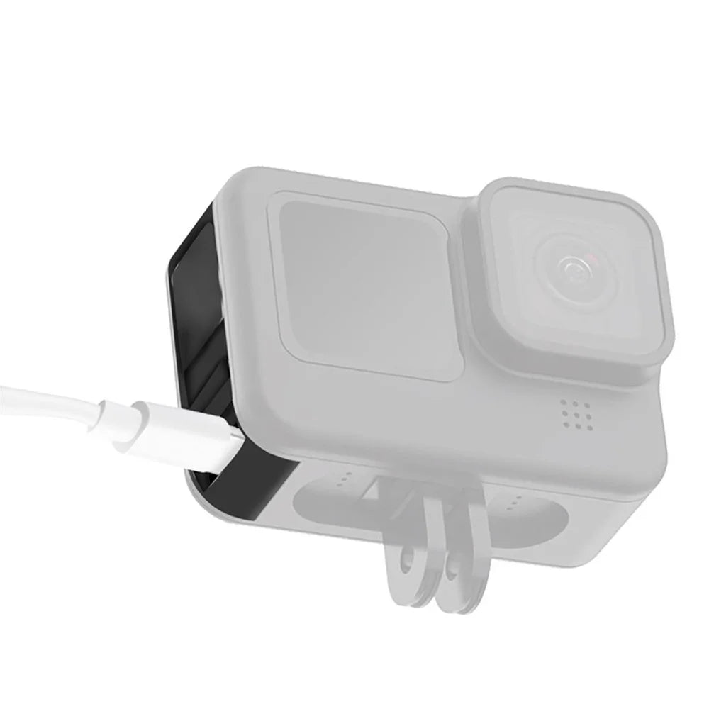 Dustproof Aluminum Alloy Battery Cover Door Camera Side Battery Cover for GoPro Hero 9 / 10 / 11 - 3