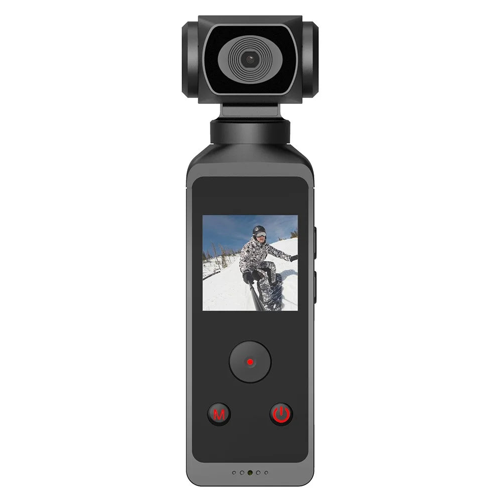 850H 4K Sports Digital Camera with 270 Degree Rotating Lens Action Cam EIS Anti Shake HD Handheld Camcorder - Black - 2