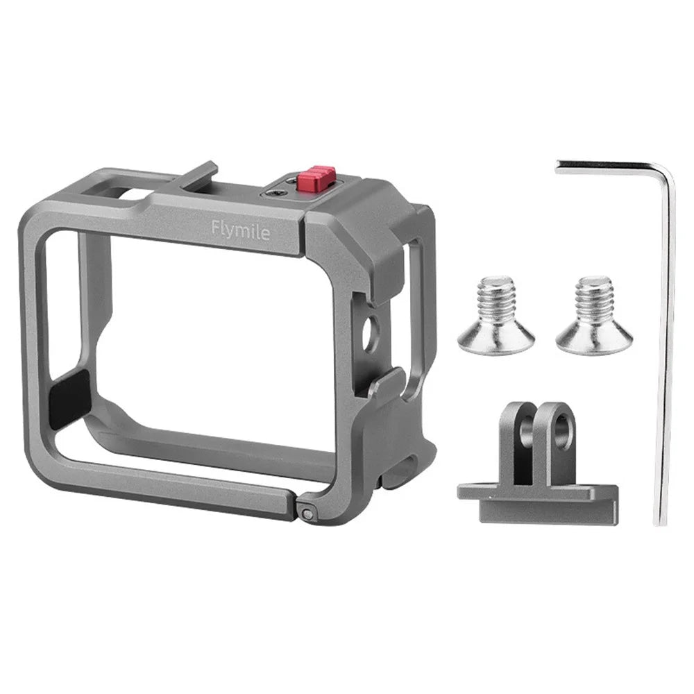 FLYMILE For Insta360 GO 3 / GO 3S Aluminum Alloy Cage Protective Shell Housing Bezel Accessories - 1