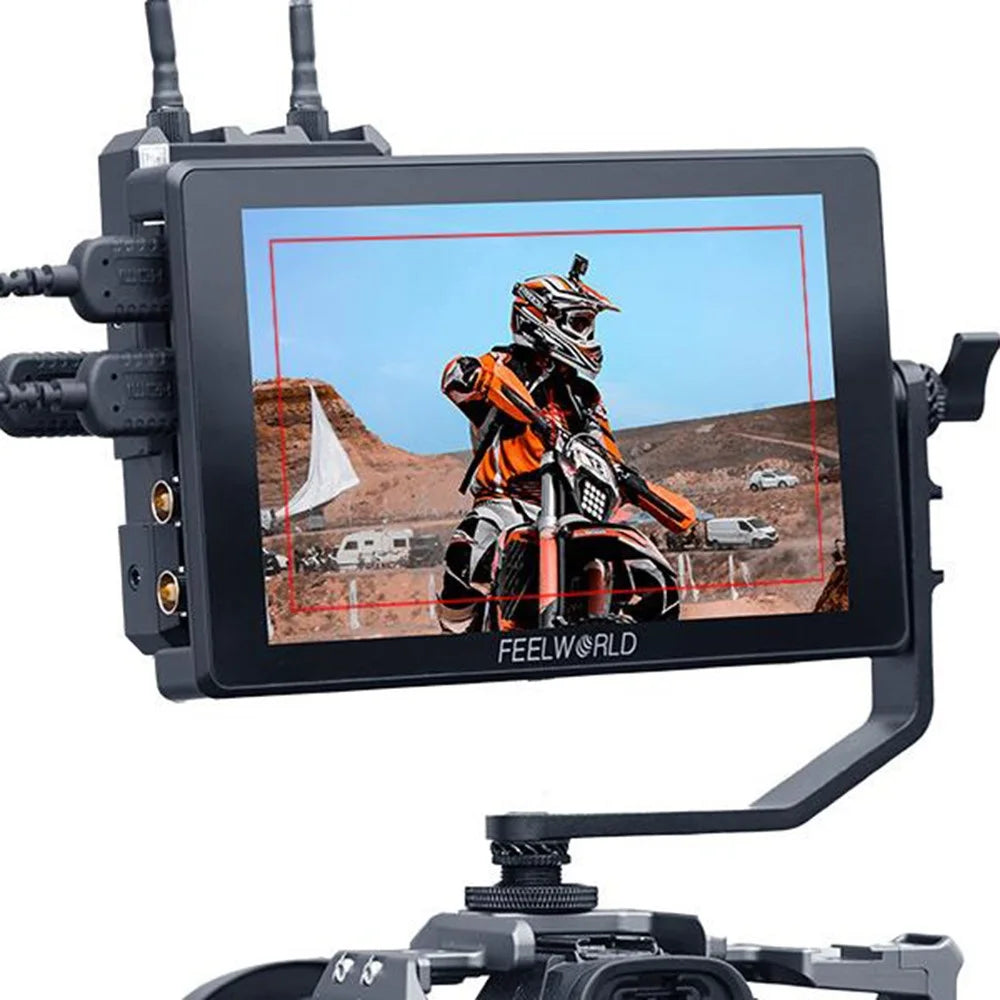 FEELWORLD SH7 7-Inch High Brightness Touch Monitor SDI HD Converter Camera External Display - 6