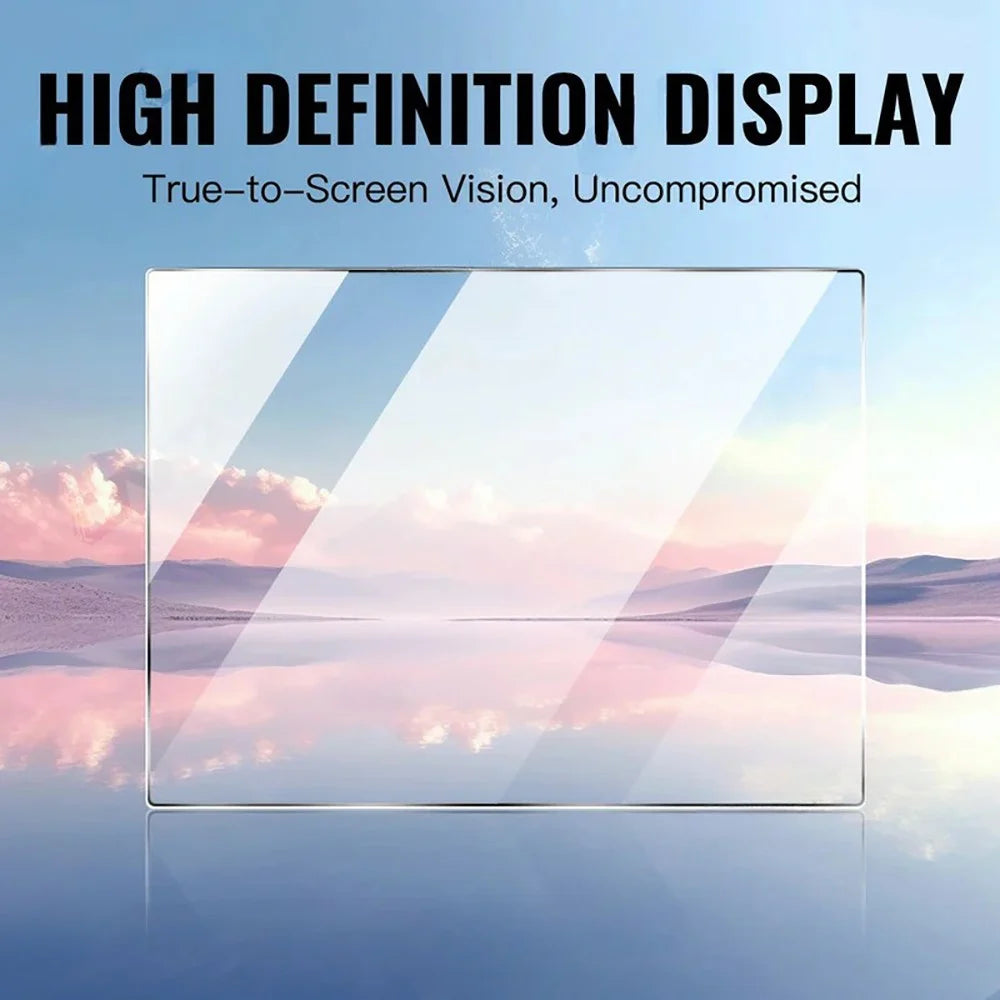 3Pcs for Canon EOS C50 Camera Screen Protector 9H Tempered Glass Anti-Scratch HD Camera Film - Transparent - 5