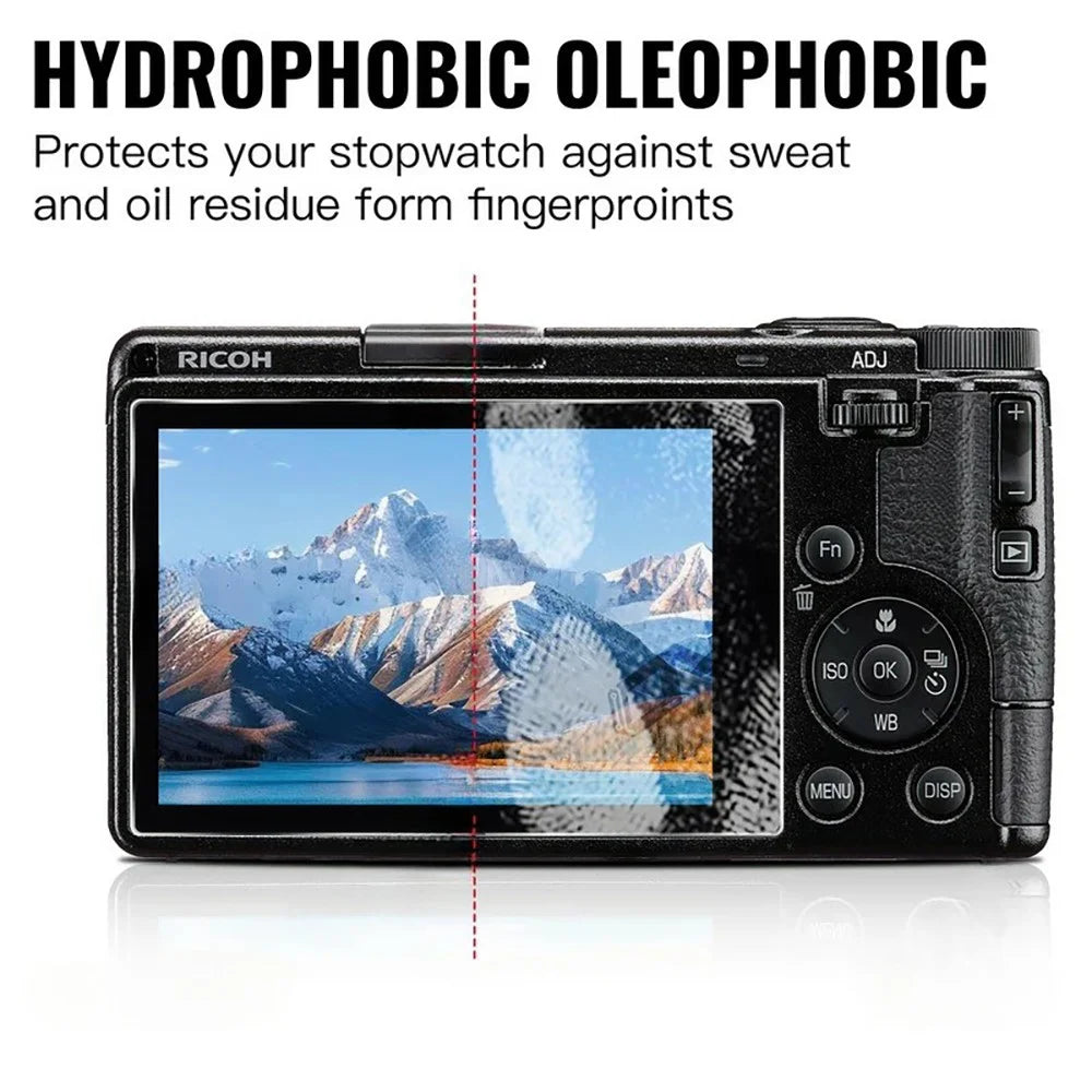 2Pcs for Ricoh GR IV Camera Screen Protector 9H Tempered Glass Anti-Scratch HD Camera Film - Transparent - 2