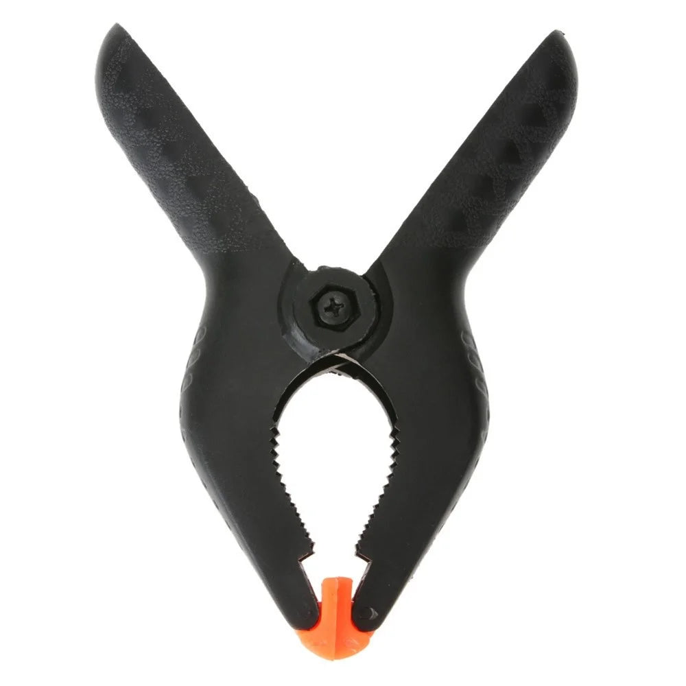 BY-01J Spring Clamp DIY Woodworking Tool Plastic Nylon Clamp Photo Studio Background Spring Clip - 2