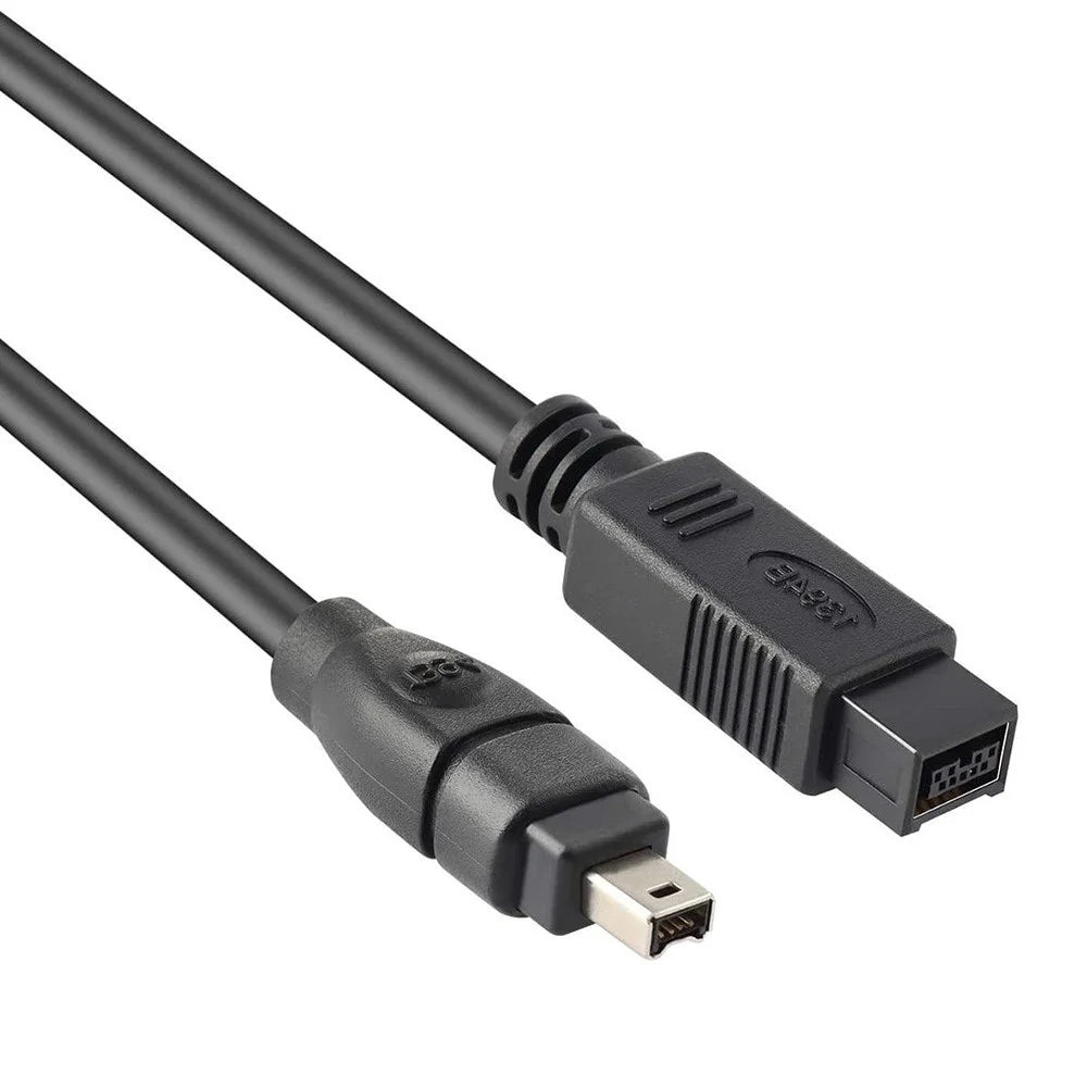 JUNSUNMAY 4.5m IEEE 1394 FireWire 800 to 400 9Pin to 4Pin Data Cable Extension Cord - 5