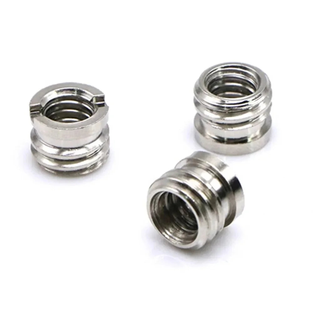 240 Screw Converter for Tripod, Monopods Female 1 / 4" to Male 3 / 8" Screw Adapter DSLR Camera Accessories - 5