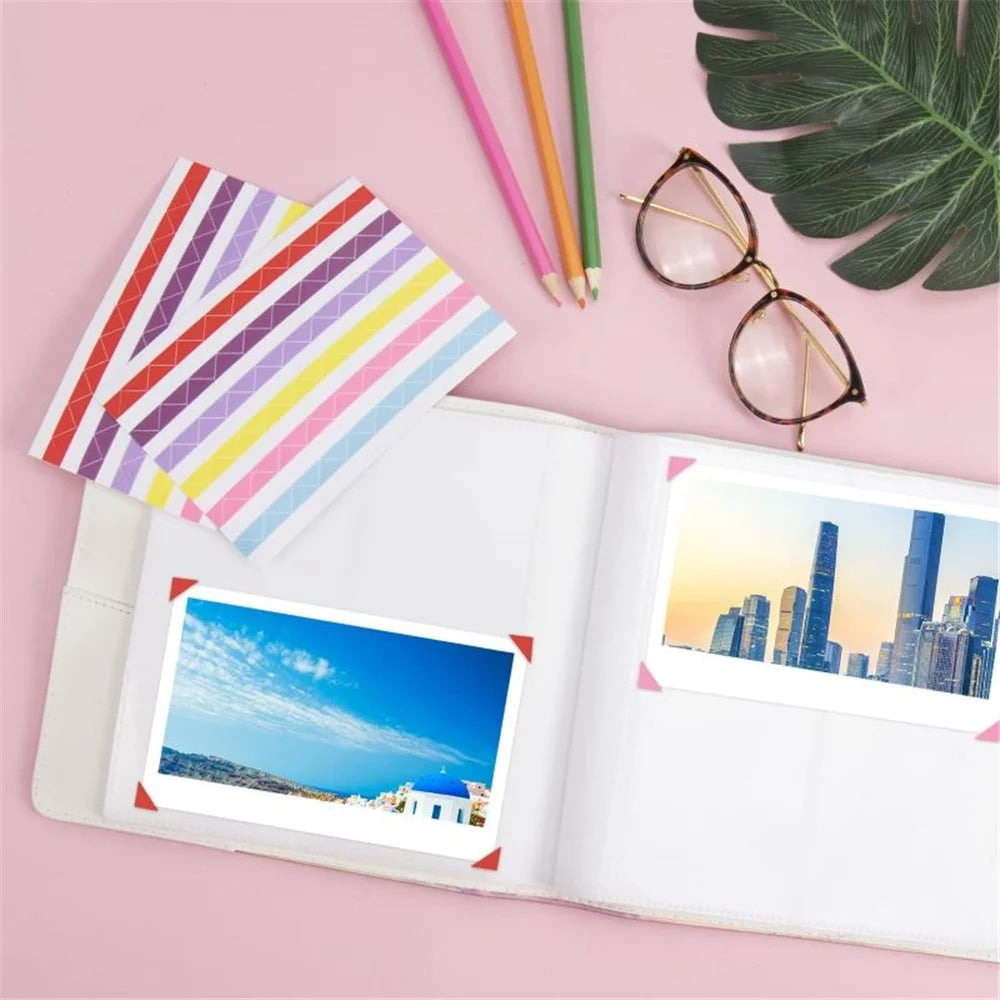 Accessories Kit for Fujifilm Instax Mini 11 / 12 Instant Camera Parts with Carrying Case, Photo Album, Frames, DIY Sticker, Filter - Purple - 6