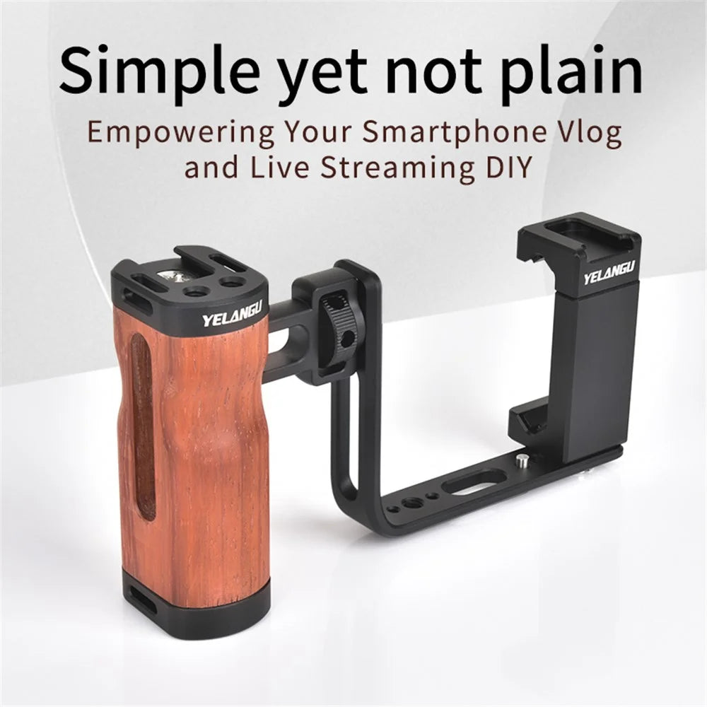 YELANGU LW102 Handheld L-Shape Mount Cell Phone Shooting Stand Kit Video Accessories - 5